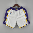 Shorts 75Th Anniversary Los Angeles Lakers White NBA