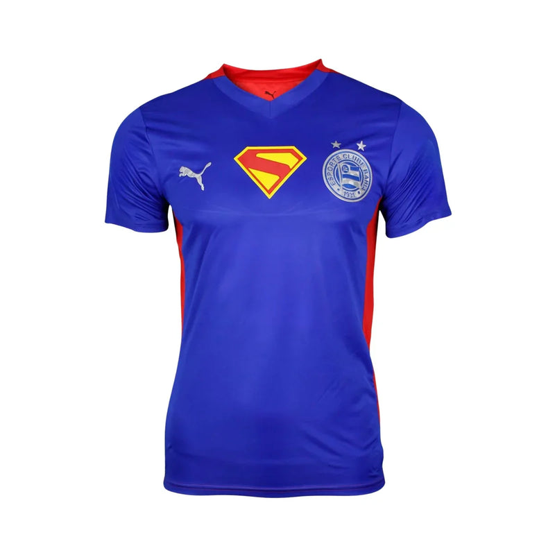 Camisa Do Bahia 25/26 Azul E Vermelho