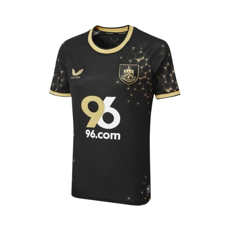 Camisa Do Burnley 25/26 Preto