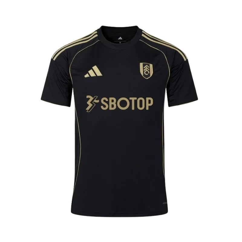 Camisa Do Fulham 25/26 Preto