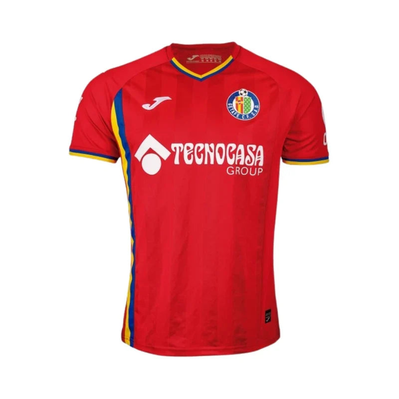 Camisa Do Getafe 25/26 Vermelho
