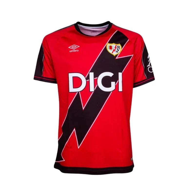 Camisa Do Rayo Vallecano 25/26 Vermelho