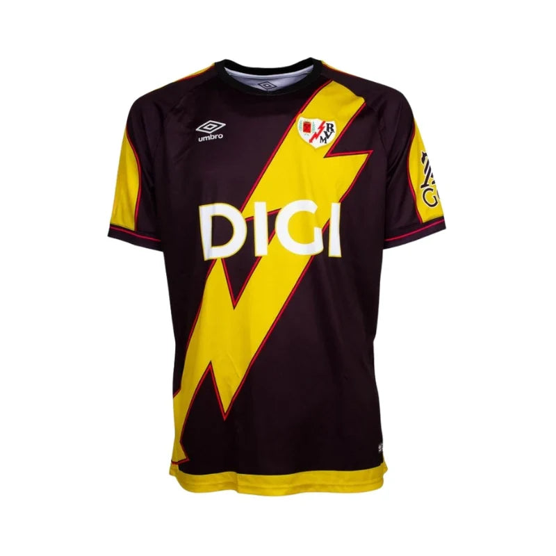Camisa Do Rayo Vallecano 25/26 Preto