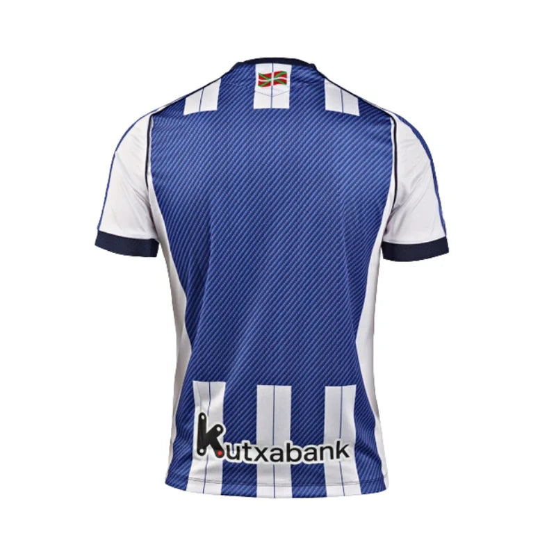 Camisa Do Real Sociedad 25/26 Azul E Branco
