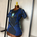 Camisa Brasil II 2026 Feminina Azul