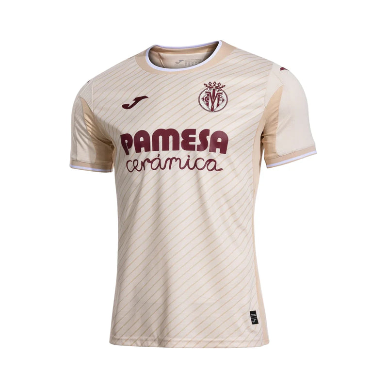 Camisa Do Villarreal 25/26 Bege