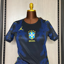 Camisa Brasil II 2026 Feminina Azul