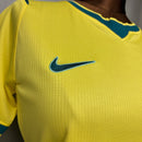 Camisa Brasil I 2026 Feminina Amarela