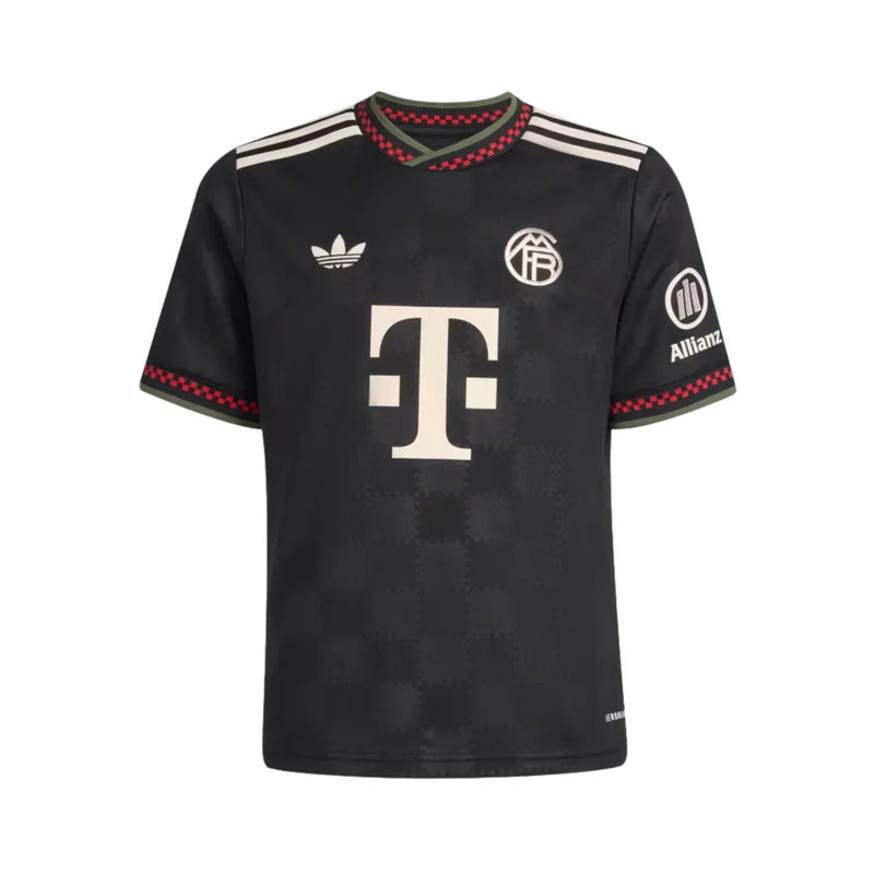 Camisa Do Bayern Munich 25/26 Preto