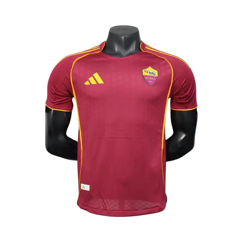 Camisa Versão Player Do Roma 25/26 Vermelho