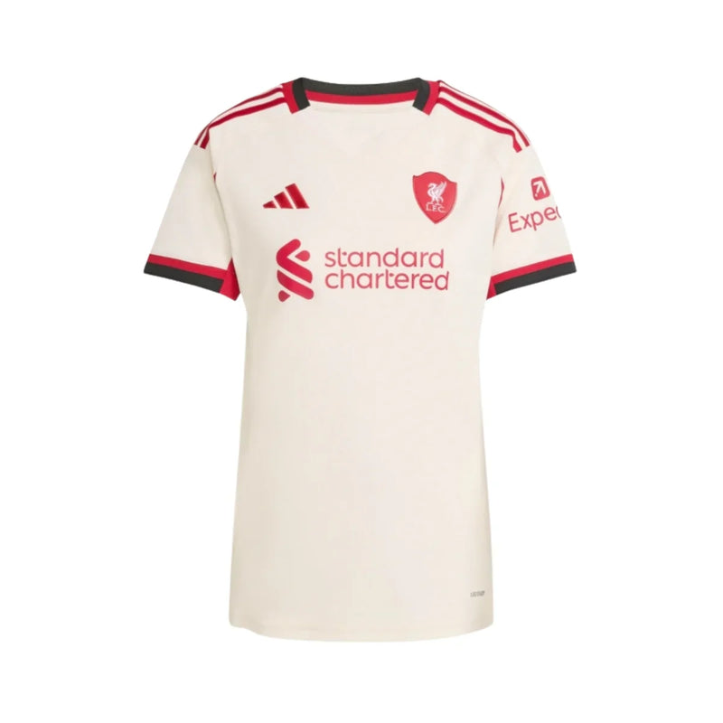 Camisa Do Liverpool 25/26 Branco