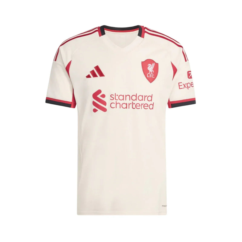 Camisa Do Liverpool 25/26 Bege