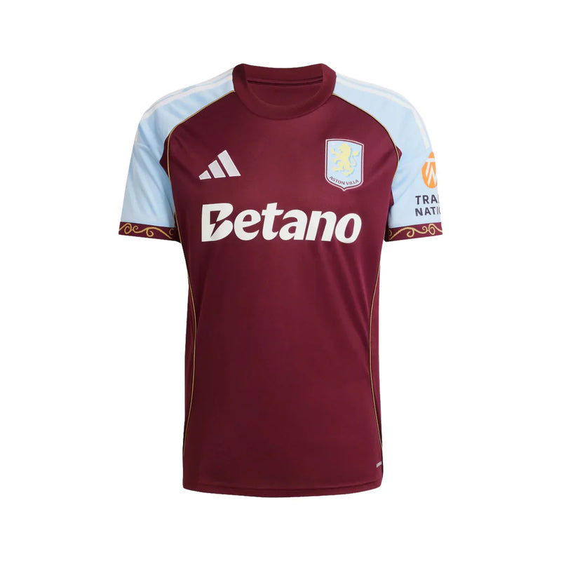 Camisa Do Aston Villa 25/26 Vermelho