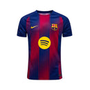 Camisa Do Barcelona 25/26 Vermelho E Azul