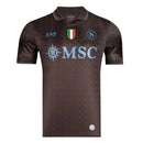 Camisa Do Napoli 25/26 Marrom