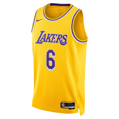 Regata Los Angeles Lakers- Lebron James 2022/23 Swingman Jersey - Amarela