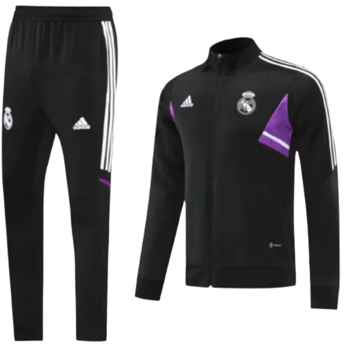 Agasalho De Viagem Real Madrid - Masculino - Preto