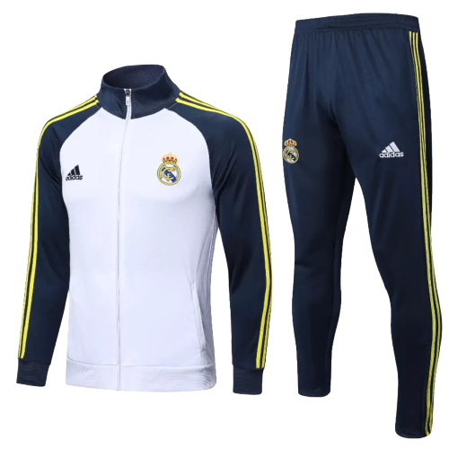 Agasalho De Viagem Real Madrid - Masculino - Branco