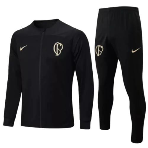 Agasalho De Viagem Corinthians - Masculino - Preto